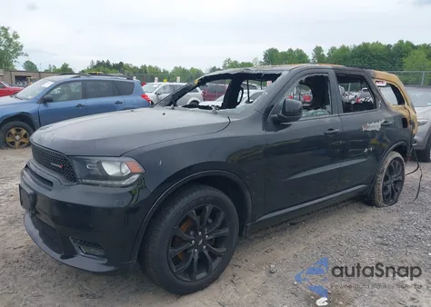 2019 Dodge Durango Gt Awd из США, поврежденный, VIN 1C4RDJDG7KC692641